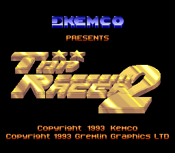 Top Racer 2 screenshot 2 for Super Famicom